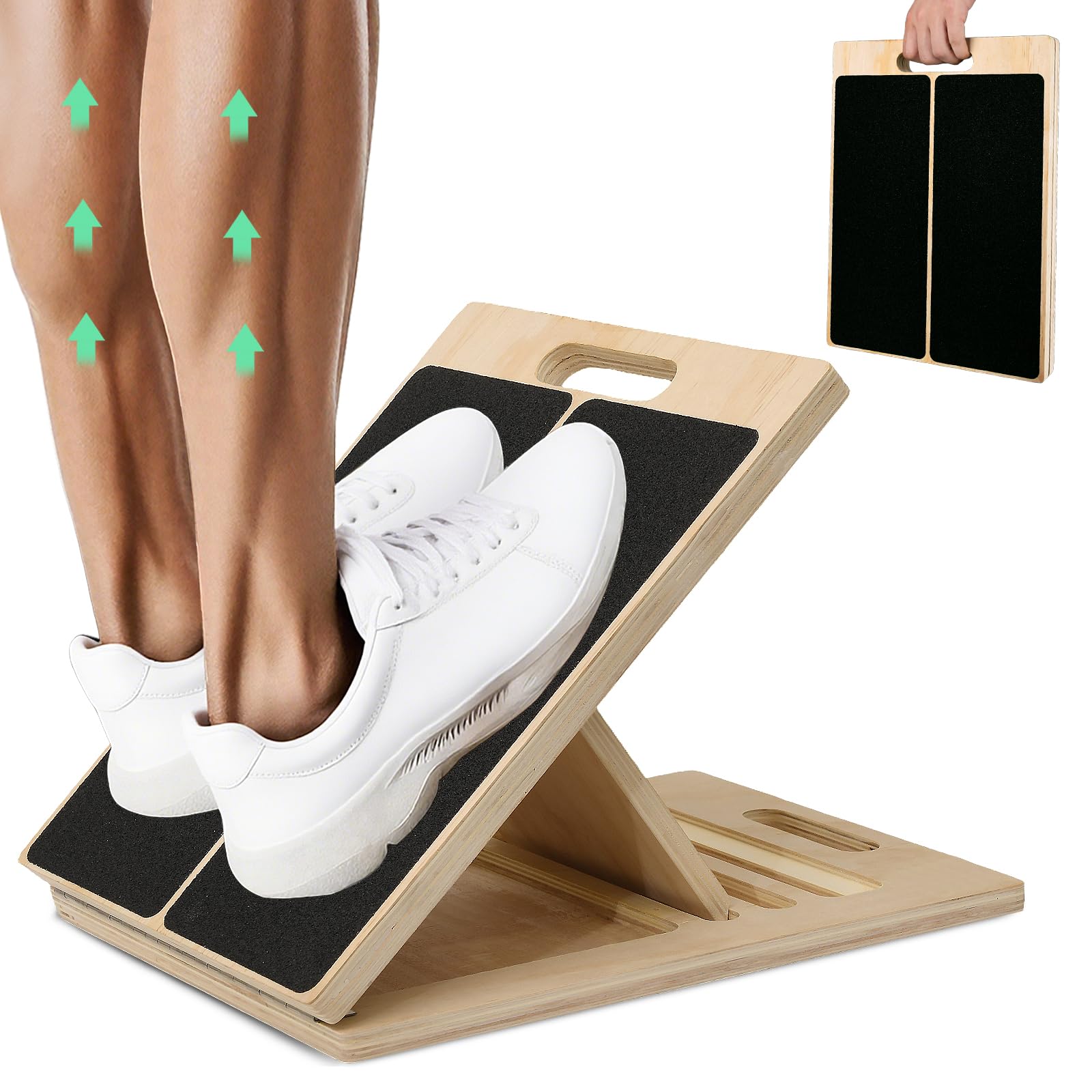2‑in‑1 Wooden Balance Board &  - Leg Home Gym Workout ulasan dan harga