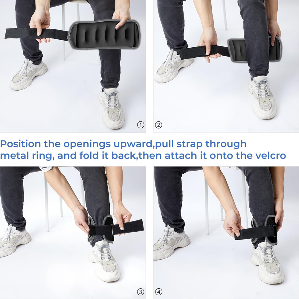 1Pair Wrist Weights, Ankle Wei - Leg Home Gym Workout ulasan dan harga