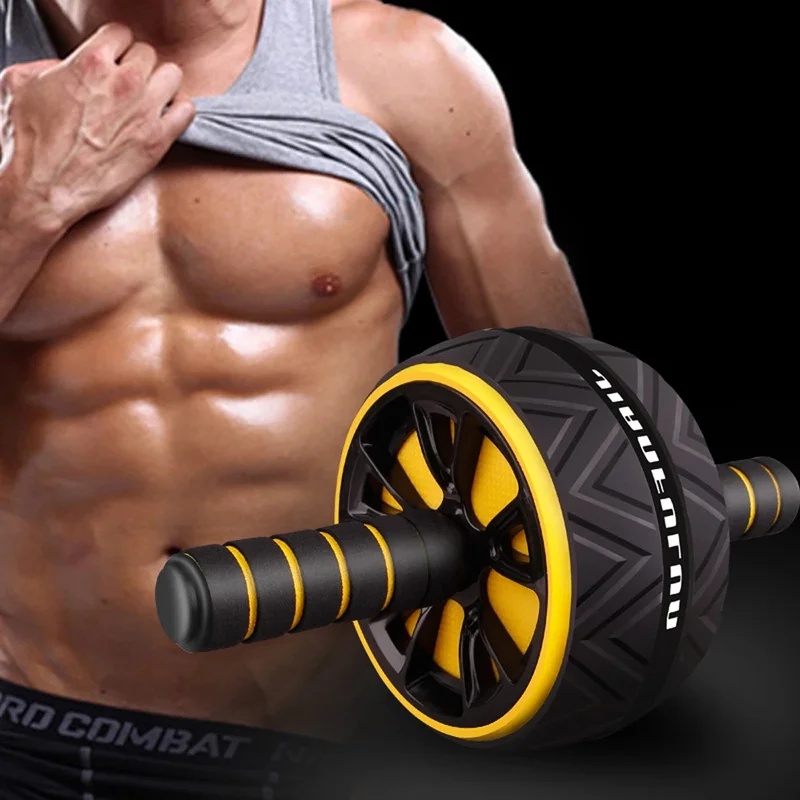 Non‑Slip Grip Ab Roller Wheel, - Home Gym Routine ulasan dan harga