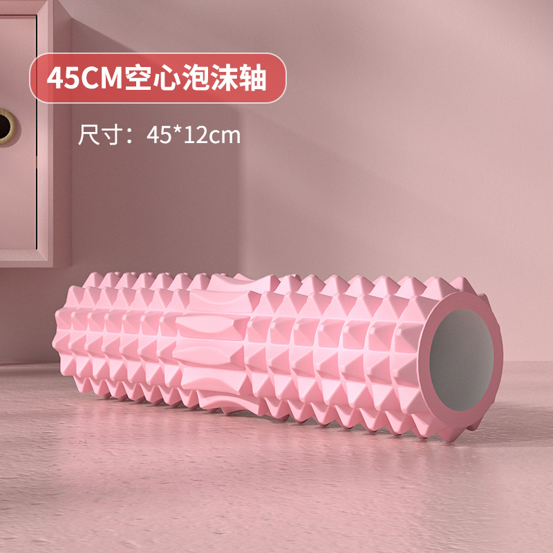 Hollow Foam Roller 45cm With Y - Home Gym Yoga ulasan dan harga