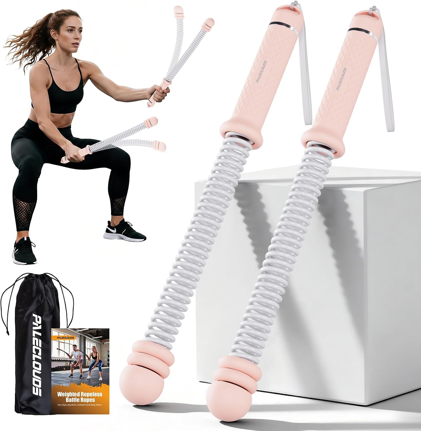 Portable Ropeless Battle Ropes - Home Gym Portable ulasan dan harga
