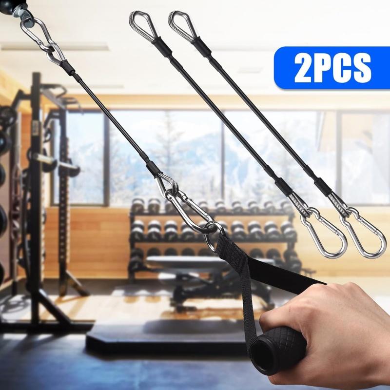 1/2Pcs Gym Cable Extension Com - Lat Pulldown Cable ulasan dan harga