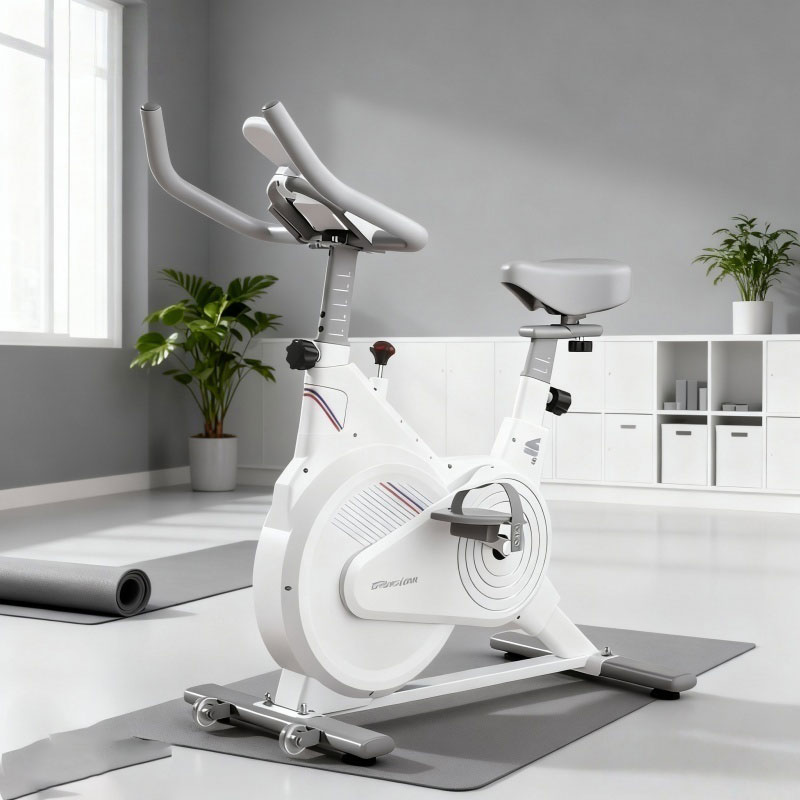 Indoor Stationary Spin Bike, S - Home Gym Routine ulasan dan harga